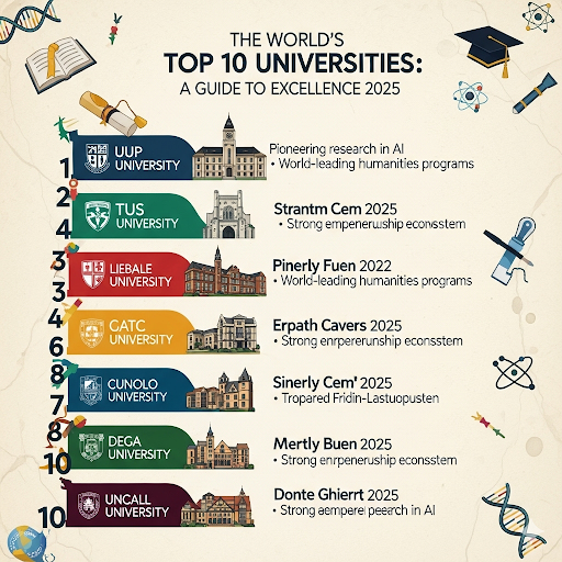 Top 10 Universities in the World for 2025: A Comprehensive Guide to Academic Excellence