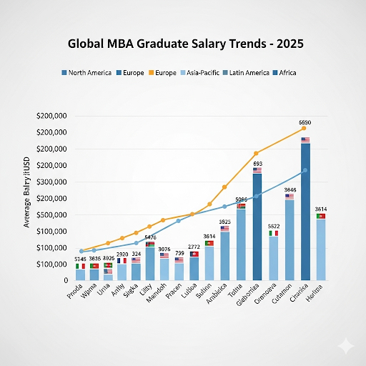 MBA Graduate Salary Trends Across the World: A Comprehensive Analysis for 2025