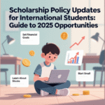 Scholarship Policy Updates for International Students